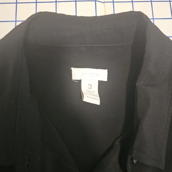 GUC | Chico’s | 3 | Black Button-Down Shirt - Picture 6 of 7
